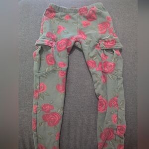Tea Collection Roses Cargo Joggers